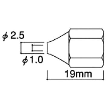 喷嘴尺寸 1.0 毫米HAKKO白光A1088